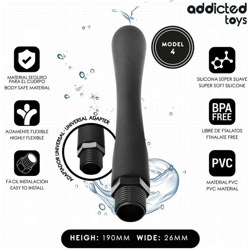 ADDICTED TOYS - anaali Cleaner yleis Adapter malli 4