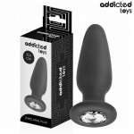 ADDICTED TOYS - ANAL PLUG WITH JEWEL SILICONE SIZE L 12.6 CM