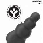 ADDICTED TOYS - ANAL PLUG WITH RING SILICONE MODEL 5