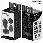 ADDICTED TOYS - ANAL PLUG WITH VIBRATING TONGUE AND REMOTE CONTROL