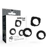 ADDICTED TOYS - C-rengas setti musta