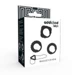ADDICTED TOYS - C-rengas setti musta