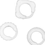 ADDICTED TOYS - C-RING SET CLEAR