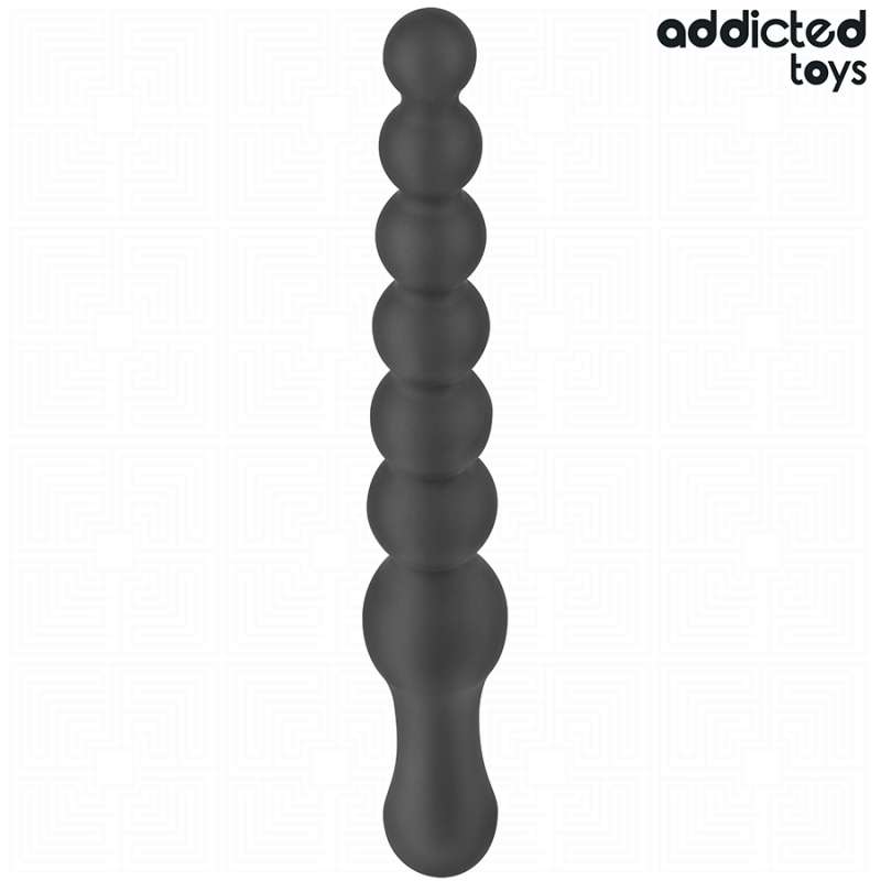 ADDICTED TOYS - DOUBLE ANAL MASSAGER SILICONE 24 CM