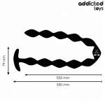 ADDICTED TOYS - EXTRA LONG SILICONE ANAL PLUG