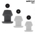 ADDICTED TOYS - EXTREME HOLLOW ANAL PLUG SILICONE SIZE L 10.4 CM