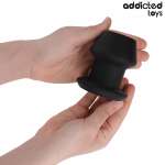 ADDICTED TOYS - EXTREME HOLLOW ANAL PLUG SILICONE SIZE M 8.7 CM