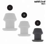 ADDICTED TOYS - EXTREME HOLLOW ANAL PLUG SILICONE SIZE S 7.5 CM