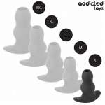 ADDICTED TOYS - HOLLOW ANAL PLUG SILICONE SIZE S 7.3 CM
