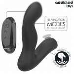 ADDICTED TOYS - OSCILLATING PROSTATE MASSAGER WITH PULSATION MODE REMOTE CONTROL