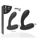 ADDICTED TOYS - PROSTATIC VIBRATOR RECHARGEABLE MODEL 5 - BLACK