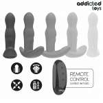 ADDICTED TOYS - ROTATING VIBRATING ANAL PLUG REMOTE CONTROL