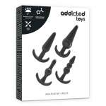 ADDICTED TOYS - setti 4 anaali plugit