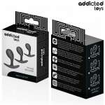 ADDICTED TOYS - SET OF 3 ANAL PLUG SILICONE MODEL 3