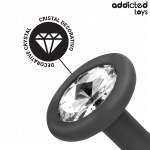 ADDICTED TOYS - SET OF 3 ANAL PLUG SILICONE WITH JEWEL