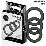 ADDICTED TOYS - SET OF SILICONE RINGS MODEL 1