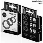 ADDICTED TOYS - SET OF SILICONE RINGS MODEL 1