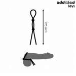 ADDICTED TOYS - SILICONE ROPE FOR THE DOUBLE LOOP PENIS
