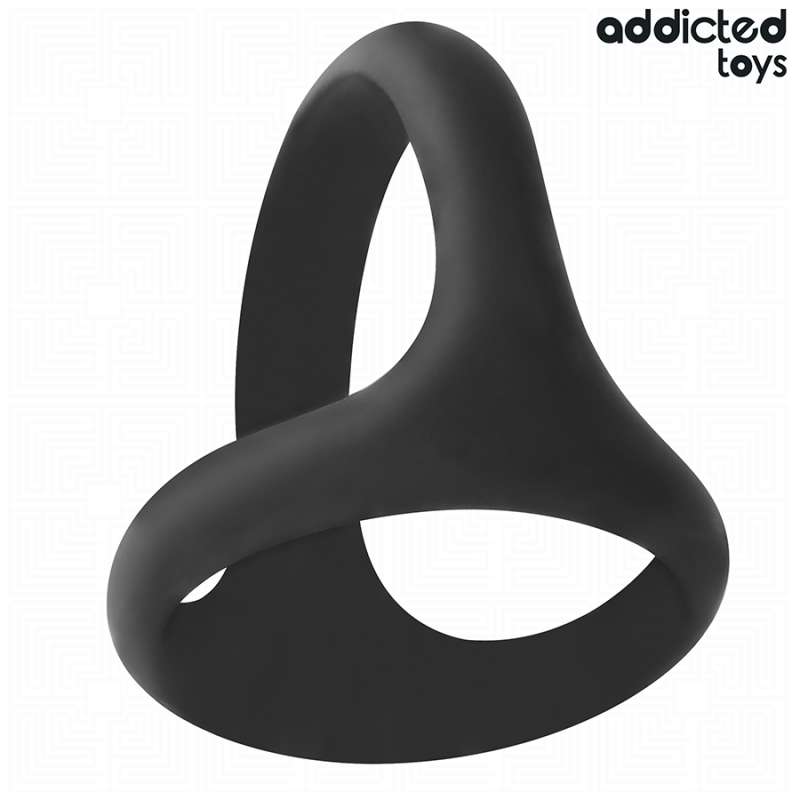 ADDICTED TOYS - THICK TRIPLE PENIS RING ADDICTED TOYS - THICK TRIPLE PENIS RING