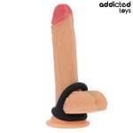 ADDICTED TOYS - THICK TRIPLE PENIS RING