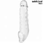 ADDICTED TOYS - TRANSPARENT PENIS EXTENSON SIZE S 23 CM