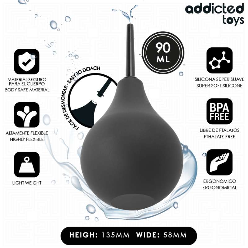 ADDICTED TOYS - TRAVEL ANAL CLEANER SIZE S 90 ML ADDICTED TOYS - TRAVEL ANAL CLEANER SIZE S 90 ML