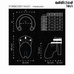 ADDICTED TOYS LOCKED - FORBIDDEN VAULT PENIS CAGE 10 CM