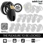 ADDICTED TOYS LOCKED - FORBIDDEN VAULT PENIS CAGE 10 CM