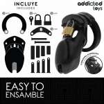 ADDICTED TOYS LOCKED - FORBIDDEN VAULT PENIS CAGE 10 CM