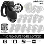 ADDICTED TOYS LOCKED - MINDNIGHT CELL PENIS CAGE SIZE M