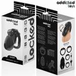 ADDICTED TOYS LOCKED - MINDNIGHT CELL PENIS CAGE SIZE S