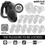 ADDICTED TOYS LOCKED - MINDNIGHT CELL PENIS CAGE SIZE S