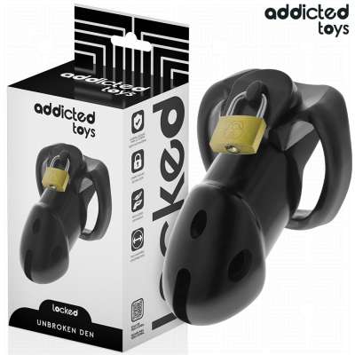 ADDICTED TOYS LOCKED - UNBROKEN DEN PENIS CAGE 9.8 CM