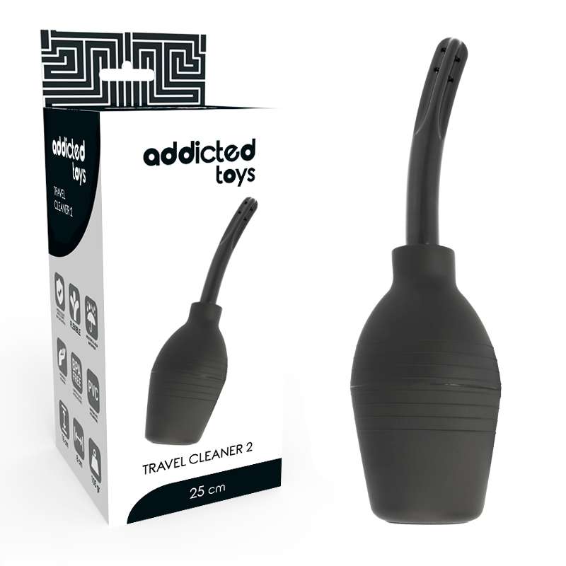 ADICCTED TOYS - SQUEEZE CLEAN BLACK ADICCTED TOYS - SQUEEZE CLEAN BLACK