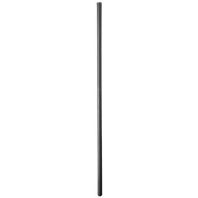 ALL BLACK - 6MM URETHRAL PROBE SILICONE