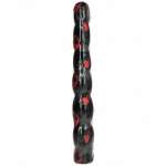 ALL BLACK - ANAL DILDO 32 CM