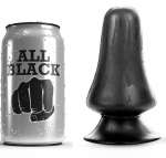 ALL BLACK - anaaliplugi 12 cm