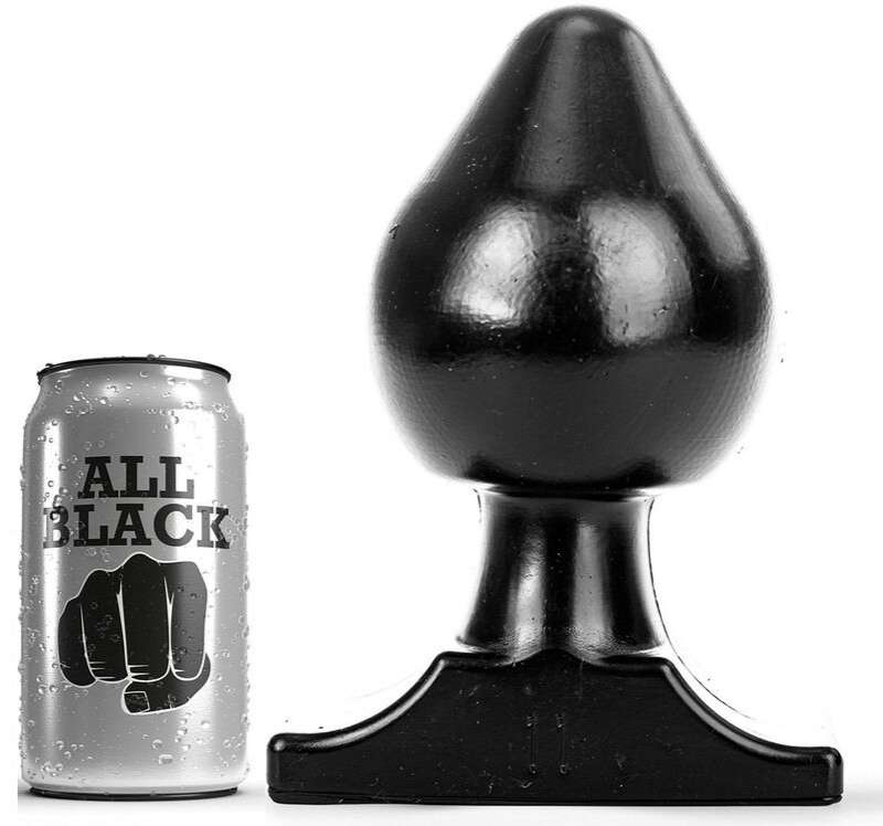 ALL BLACK - anaaliplugi 19 cm ALL BLACK - anaaliplugi 19 cm