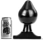 ALL BLACK - anaaliplugi 19 cm