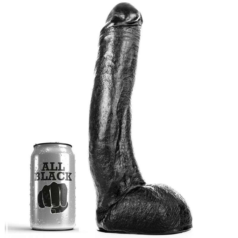 ALL BLACK - DONG 29 CM CURVADO ALL BLACK - DONG 29 CM CURVADO