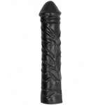 ALL BLACK - GIANT SOFT FISTING DILDO 32 CM