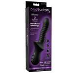 ANAL FANTASY ELITE - PLEASURE WAVE RECHARGEABLE BLACK ANAL MASSAGER