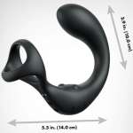 ANAL FANTASY ELITE COLLECTION - VIBRATING ANAL MASSAGER WITH REMOTE CONTROL
