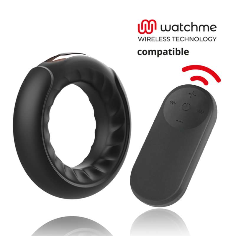 ANBIGUO - ADRIANO VIBRATING RING + WATCHME REMOTE CONTROL ANBIGUO - ADRIANO VIBRATING RING + WATCHME REMOTE CONTROL
