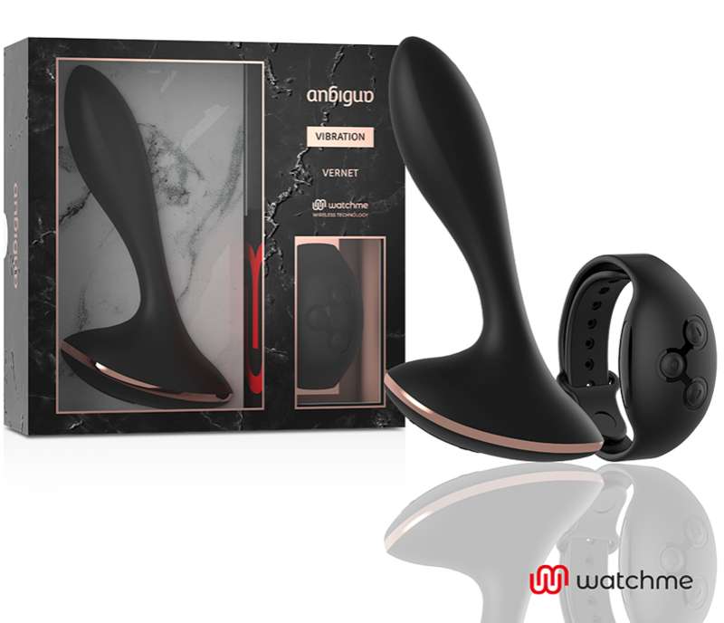 ANBIGUO - WATCHME REMOTE CONTROL VIBRATOR ANAL PLUG VERNET ANBIGUO - WATCHME REMOTE CONTROL VIBRATOR ANAL PLUG VERNET