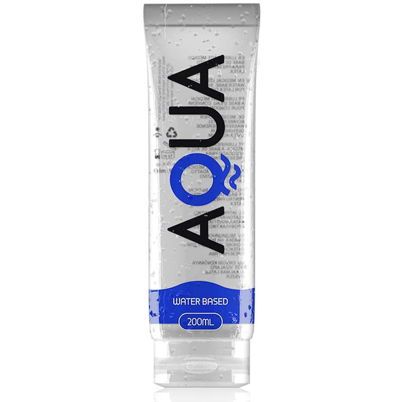 AQUA QUALITY - LUBRICANTE BASE DE AGUA 200 ML AQUA QUALITY - LUBRICANTE BASE DE AGUA 200 ML
