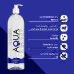 AQUA QUALITY - WATER BASED LUBRICANT 1000 ML