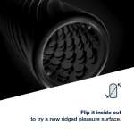 ARCWAVE - GHOST REVERSIBLE SILICONE STROKER BLACK