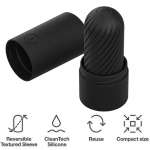 ARCWAVE - GHOST REVERSIBLE SILICONE STROKER BLACK