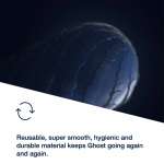 ARCWAVE - GHOST REVERSIBLE SILICONE STROKER BLUE